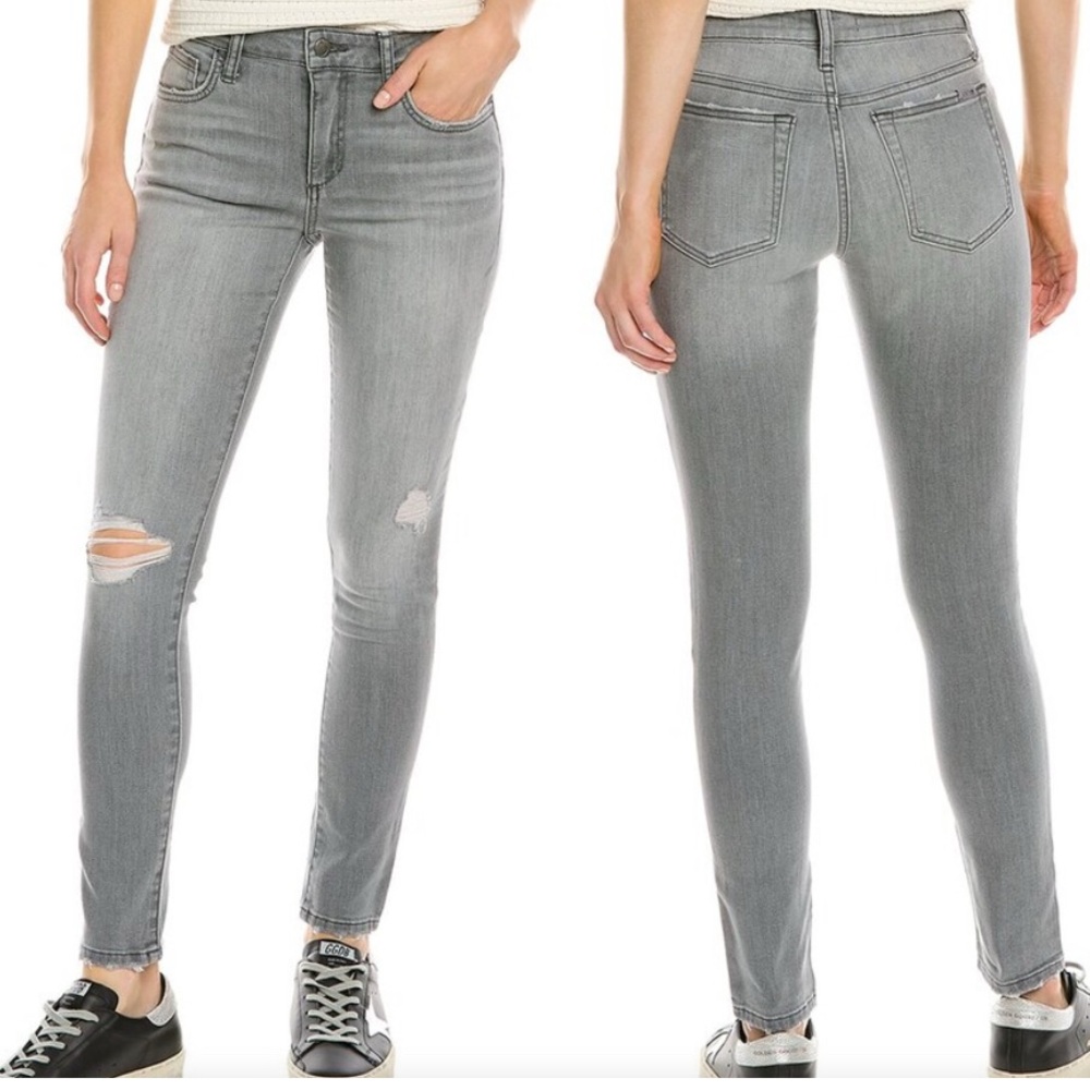 NWT Joe's Jeans Gray Skinny Distressed Denim Sz. 32